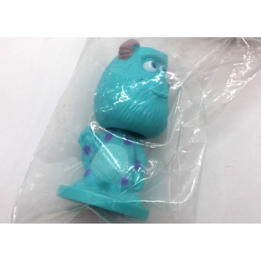 MONSTERS INC • Lot Of 4 Vintage 2002 Disney Bobblehead Kelloggs Prize NEW In Bag